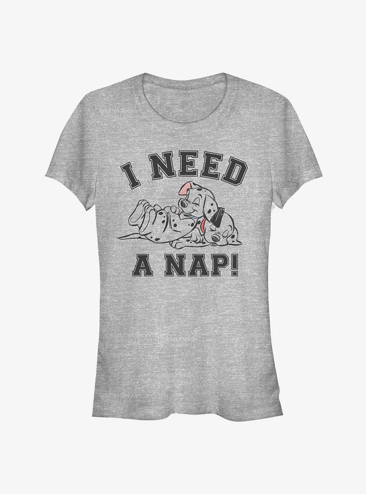 Disney 101 Dalmatians I Need A Nap Classic Girls T-Shirt