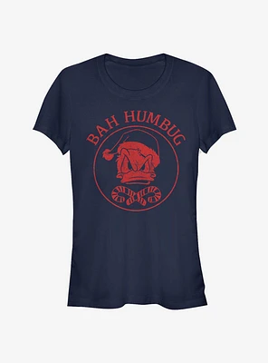 Disney Donald Bah Humbug Classic Girls T-Shirt