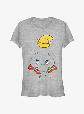 Disney Dumbo Face Classic Girls T-Shirt