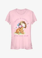 Disney Lady And The Tramp Home Is Where The Dogs Are Classic Girls T-Shirt