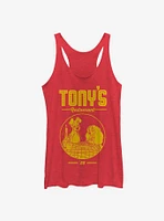 Disney Lady And The Tramp Tony's Restaurant Classic Girls Tank