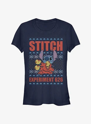 Disney Lilo & Stitch Holiday Experiment 626 Girls T-Shirt