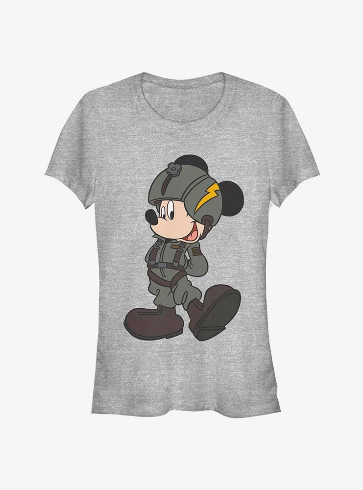 Disney Mickey Mouse Jet Pilot Classic Girls T-Shirt