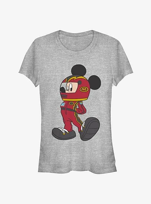 Disney Mickey Mouse Racecar Driver Classic Girls T-Shirt