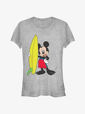 Disney Mickey Mouse Surfer Classic Girls T-Shirt