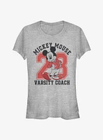 Disney Mickey Mouse Varsity Coach Classic Girls T-Shirt