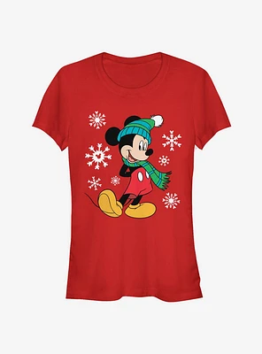 Disney Mickey Mouse Holiday Pose Classic Girls T-Shirt