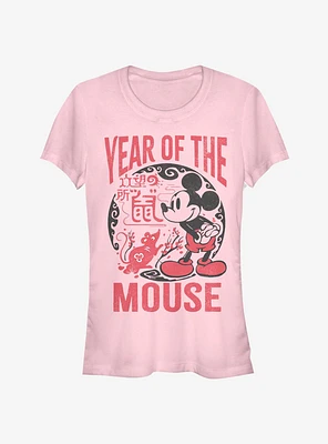 Disney Mickey Mouse Year Of The Mouse Classic Girls T-Shirt