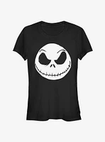 The Nightmare Before Christmas Big Face Jack Girls T-Shirt