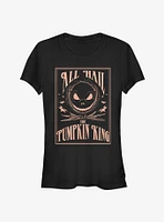 The Nightmare Before Christmas Hail Pumpkin King Girls T-Shirt