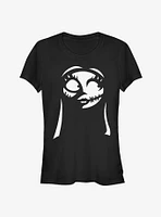 Disney The Nightmare Before Christmas Sally Shadow Outline Classic Girls T-Shirt