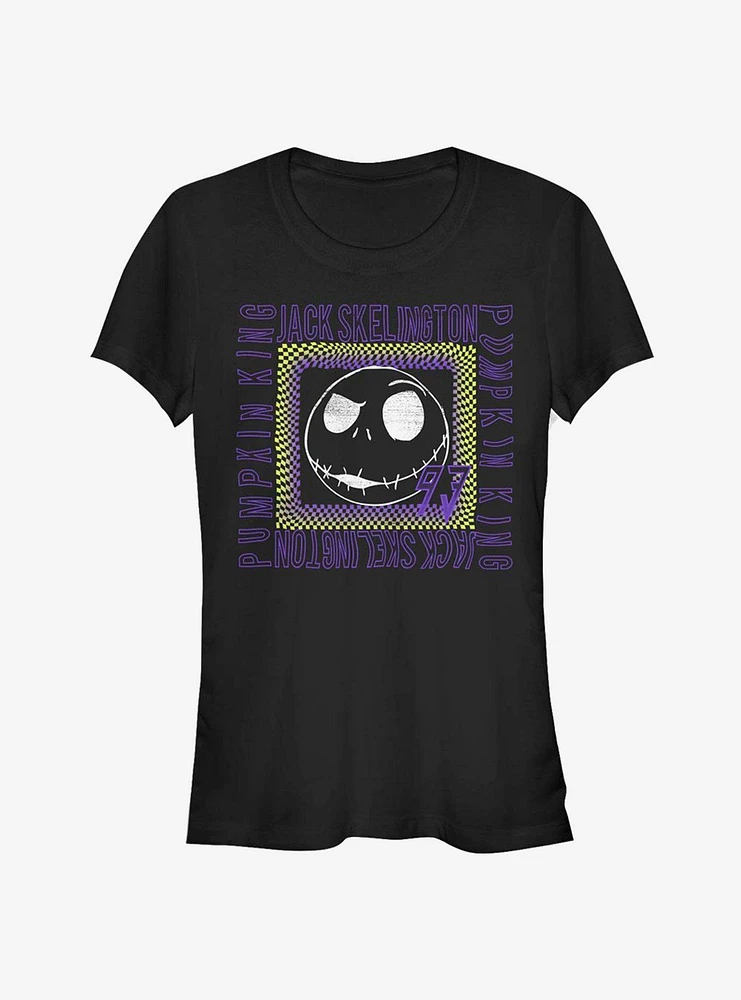 Disney The Nightmare Before Christmas Jack Skate Girls T-Shirt