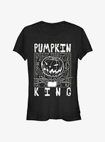 The Nightmare Before Christmas Pumpkin King Girls T-Shirt