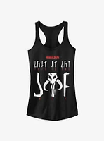 Star Wars The Mandalorian This Is Way Mando'a Encryption Girls Tank