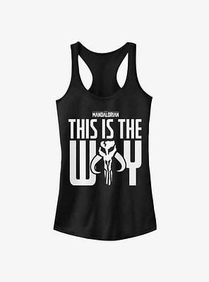 Star Wars The Mandalorian This Is Way Bold Iron Heart Girls Tank