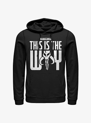Star Wars The Mandalorian This Is Way Bold Iron Heart Hoodie