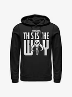 Star Wars The Mandalorian This Is Way Bold Iron Heart Hoodie