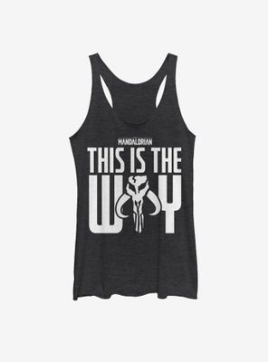 Star Wars The Mandalorian This Is Way Womens Tank Top