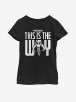 Star Wars The Mandalorian This Is Way Youth Girls T-Shirt