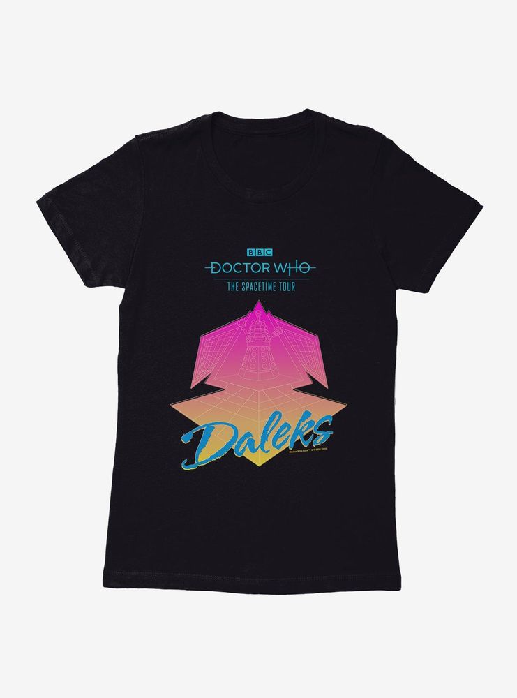 Doctor Who Space Tour Womens T-Shirt