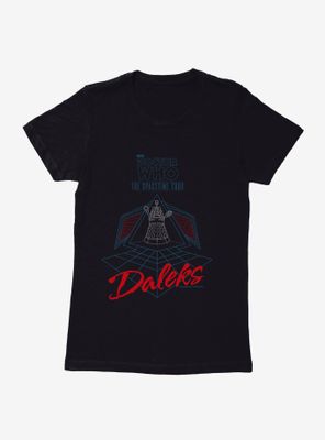 Doctor Who Spacetime Tour Womens T-Shirt