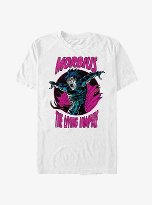 Marvel Morbius The Living Vampire Panels Comic Frame T-Shirt