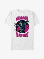 Marvel Morbius The Living Vampire Panels Comic Frame T-Shirt