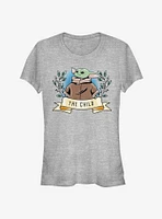 Star Wars The Mandalorian Child Banner Girls T-Shirt