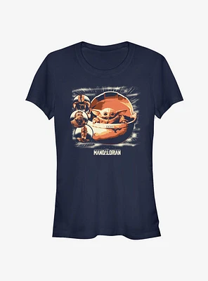 Star Wars The Mandalorian Child Caretakers Girls T-Shirt