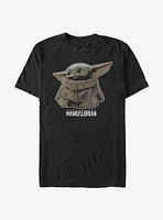 Star Wars The Mandalorian Child Outlined T-Shirt