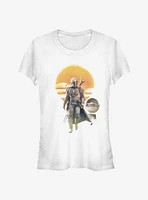 Star Wars The Mandalorian Child Casual Stroll Girls T-Shirt