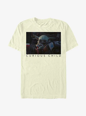 Star Wars The Mandalorian Child Curious Photoreal T-Shirt