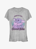 Star Wars The Mandalorian Child This Is My Good Side Girls T-Shirt