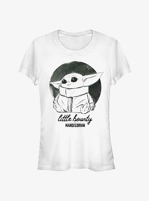 Star Wars The Mandalorian Child Little Bounty Ink Girls T-Shirt
