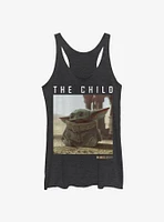 Star Wars The Mandalorian Child Text Photoreal Girls Tank