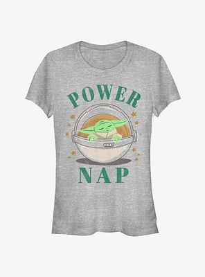 Star Wars The Mandalorian Child Power Nap Girls T-Shirt