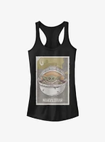 Star Wars The Mandalorian Child Poster Girls Tank