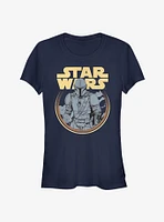 Star Wars The Mandalorian Child Retro Mando Girls T-Shirt