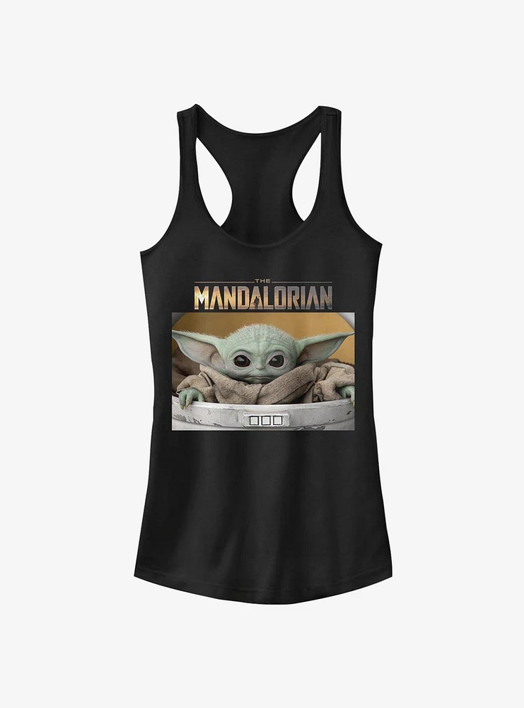 Star Wars The Mandalorian Child Box Photo Girls Tank