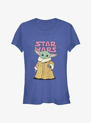 Star Wars The Mandalorian Child Stance Girls T-Shirt