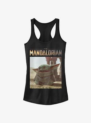 Star Wars The Mandalorian Title Child Photoreal Girls Tank