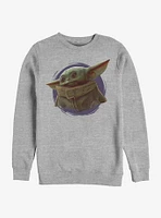 Star Wars The Mandalorian Child Ball Frame Crew Sweatshirt