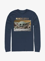 Star Wars The Mandalorian Child Box Photo Long-Sleeve T-Shirt