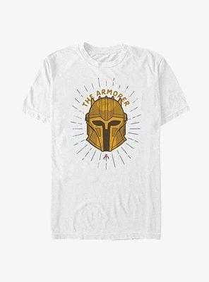 Star Wars The Mandalorian Armorer Shield T-Shirt