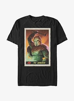 Star Wars The Mandalorian Armorer Playing Card T-Shirt