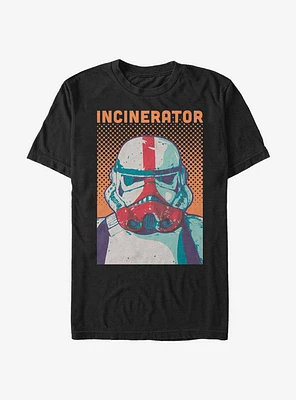 Star Wars The Mandalorian Storm Trooper Incinerator T-Shirt