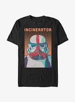 Star Wars The Mandalorian Storm Trooper Incinerator T-Shirt