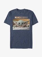 Star Wars The Mandalorian Child Box Photo T-Shirt