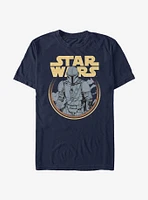 Star Wars The Mandalorian Child Retro Mando T-Shirt