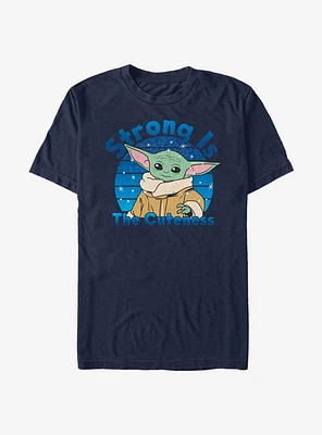 Star Wars The Mandalorian Child Strong Is Cuteness T-Shirt